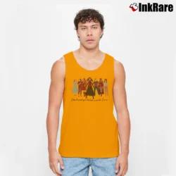 Men’s Scarlet Witch 2021 Wanda Maximoff Marvel Wandavision Tank Top in orange | Breathable, Active-Friendly Design
