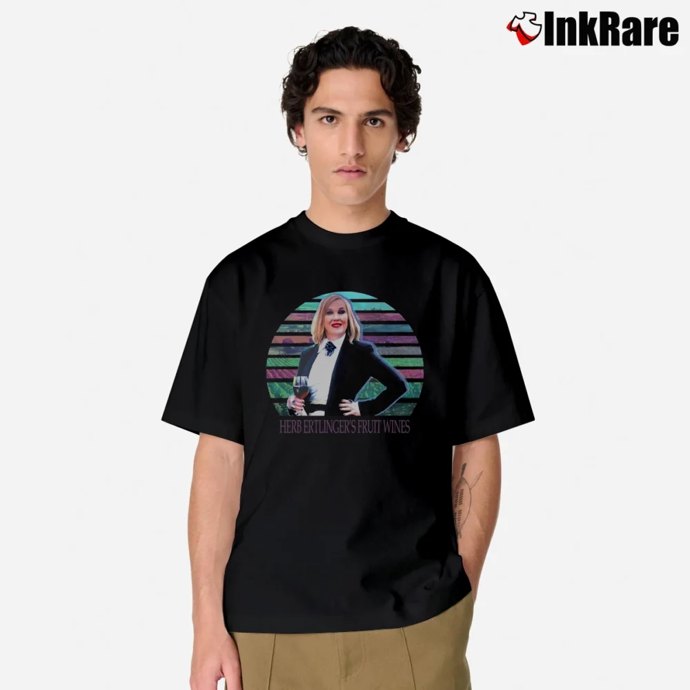 Men’s Schitt's Creek Moira Rose Herb Ertlinger Classic T-Shirt in black | Soft, Breathable Everyday Wear