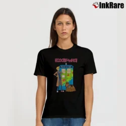 Women’s Scooby Doo Dr Who T-Shirt in black | Soft, Flattering Fit