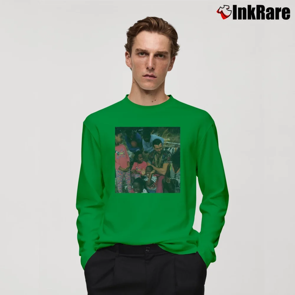 Men’s Scott Hall Friend of The Shorties for Wrestling Fans Long-Sleeve Shirt in irish green | Sleek, Lightweight, Year-Round Wear