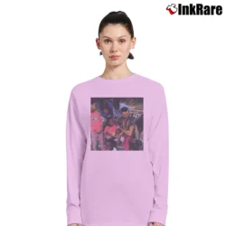Women’s Scott Hall Friend of The Shorties for Wrestling Fans Long-Sleeve Top in light pink | Sleek, Versatile, All-Season
