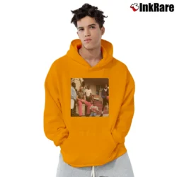 Men’s Scott Hall Friend Of The Shorties Pullover Hoodie in orange | Cozy, Durable, Modern Fit