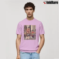 Men’s Scottie Pippen Chicago Bulls Vintage for NBA Fans Classic T-Shirt in light pink | Soft, Breathable Everyday Wear