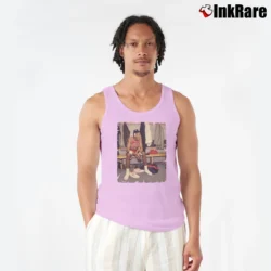 Men’s Scottie Pippen Chicago Bulls Vintage for NBA Fans Tank Top in light pink | Breathable, Active-Friendly Design