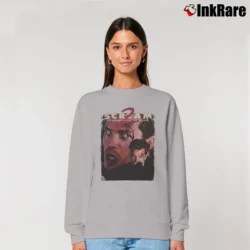 Women’s Scream 2 Mickey Altieri Horror Movie Relaxed Sweatshirt in sport grey | Soft, Laid-Back Vibe