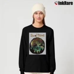Women’s Sea Of Thieves Merch Long-Sleeve Top in black | Sleek, Versatile, All-Season