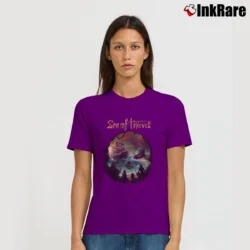 Women’s Sea Of Thieves Merch Pirate Signature T-Shirt in purple | Soft, Flattering Fit