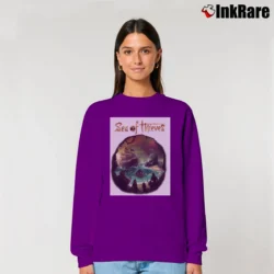 Women’s Sea Of Thieves Merch Relaxed Sweatshirt in purple | Soft, Laid-Back Vibe