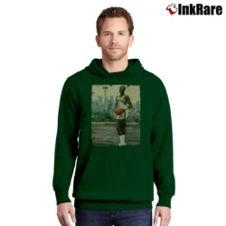Men’s seattle supersonics gus williams for NBA Legends Fans Pullover Hoodie in forest green | Cozy, Durable, Modern Fit