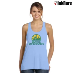 Women’s Seattle Supersonics Logos Tank Top in light blue | Lightweight, Movement-Friendly