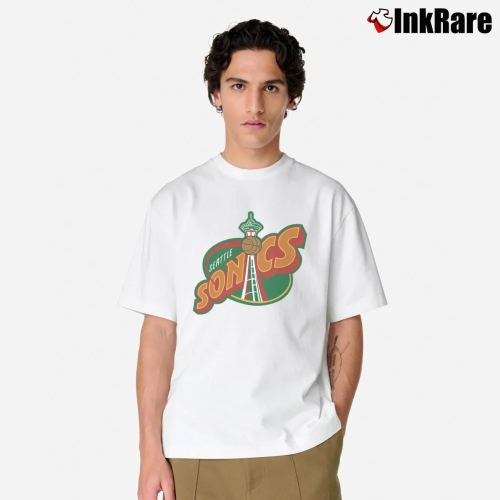 Men’s Seattle Classic T-Shirt in white | Soft, Breathable Everyday Wear