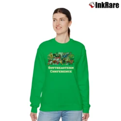 Women’s SEC College Mascots Relaxed Sweatshirt in irish green | Soft, Laid-Back Vibe