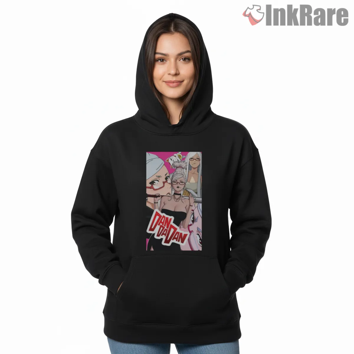 Seiko Ayase Anime Character Collage Hoodie Black Seiko Ayase Anime Character Collage Shirt on black hoodie for women graphic tee