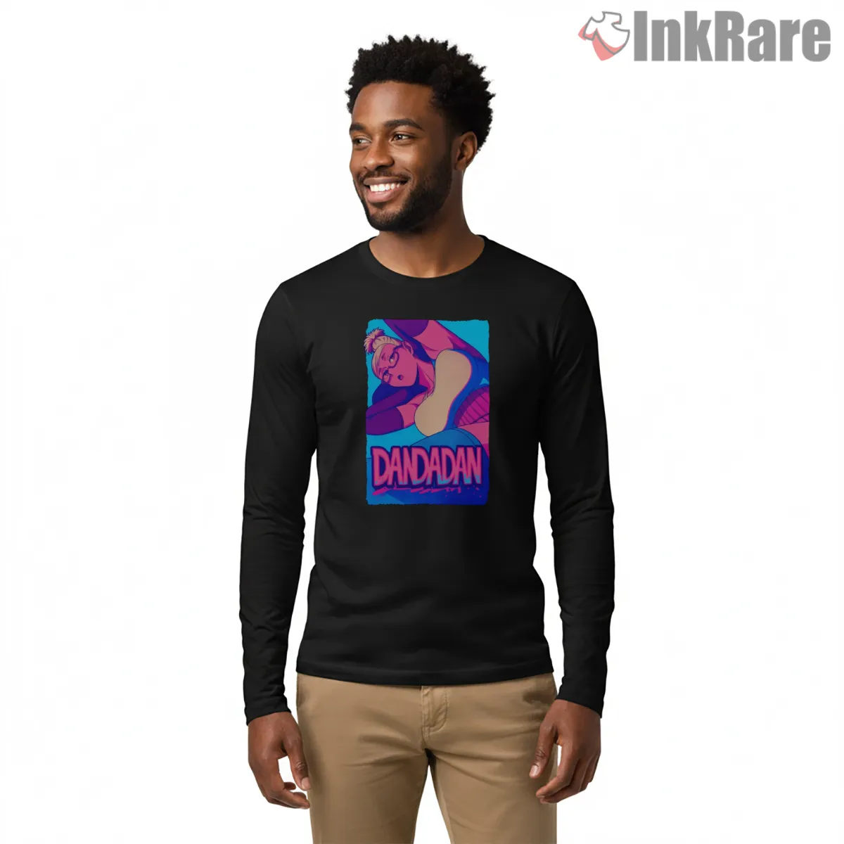 Seiko Ayase Vaporwave Anime Portrait Long Sleeve Black Seiko Ayase Vaporwave Anime Portrait Shirt on black long sleeve shirt for men graphic tee