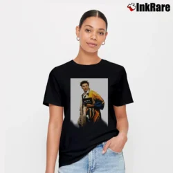 Women’s Seinfeld Kramer As A Pimp T-Shirt in black | Soft, Flattering Fit