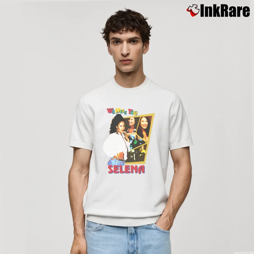 Men’s Selena Quintanilla Memorial Tribute Classic T-Shirt in white | Soft, Breathable Everyday Wear
