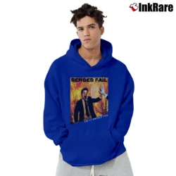 Men’s Senses Fail Let It Enfold You Band Pullover Hoodie in royal blue | Cozy, Durable, Modern Fit