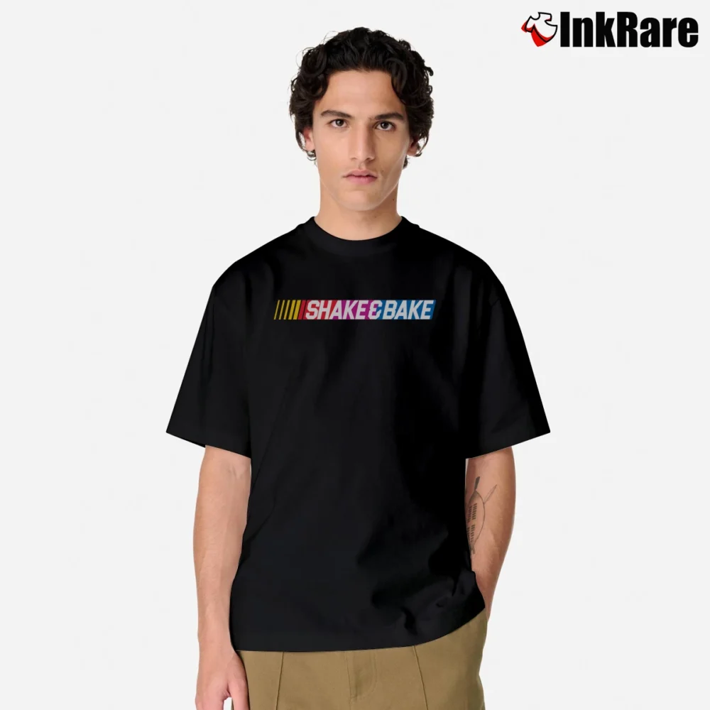 Men’s Shake And Bake Classic T-Shirt in black | Soft, Breathable Everyday Wear