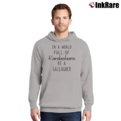 Men’s Shameless Be A Gallagher Pullover Hoodie in sport grey | Cozy, Durable, Modern Fit