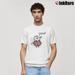 Men’s Shaw Hollow Knight Hornet Classic T-Shirt in white | Soft, Breathable Everyday Wear