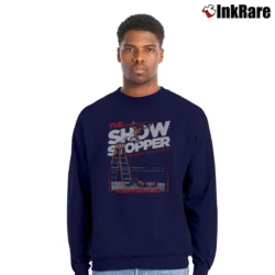 Men’s Shawn Michaels The Showstopper for WWE Fans Crewneck Sweatshirt in navy | Cozy Fabric, Clean Style