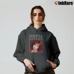 Women’s sheena easton 80s retro pop icon vintage Cozy Hoodie in charcoal | Warm, Structured, Stylish