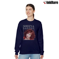 Women’s sheena easton 80s retro pop icon vintage Relaxed Sweatshirt in navy | Soft, Laid-Back Vibe