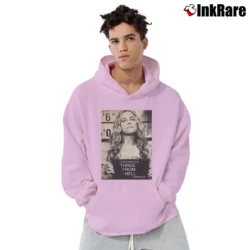 Men’s Sheri Moon Zombie Three From Hell Pullover Hoodie in light pink | Cozy, Durable, Modern Fit