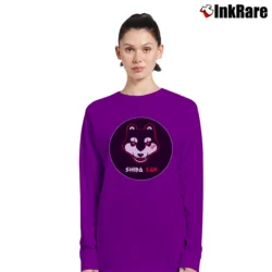 Women’s Shiba San Okays Electronic Music Long-Sleeve Top in purple | Sleek, Versatile, All-Season