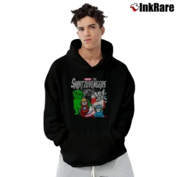 Men’s Shih Tzu Avengers Marvel Pet Parody Pullover Hoodie in black | Cozy, Durable, Modern Fit