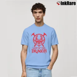 Men’s Shingo Takagi Last Of The Dragon Wrestling Classic T-Shirt in light blue | Soft, Breathable Everyday Wear