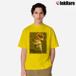 Men’s Shop 1957 atlanta braves hank aaron for Baseball Fans Classic T-Shirt in yellow | Soft, Breathable Everyday Wear