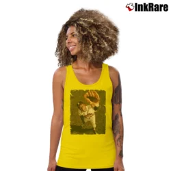 Women’s Shop 1957 atlanta braves hank aaron for Baseball Fans Tank Top in yellow | Lightweight, Movement-Friendly