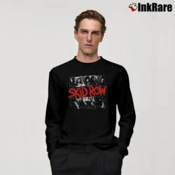 Men’s Shop Vintage 1989 Skid Row for Rock Fans Long-Sleeve Shirt in black | Sleek, Lightweight, Year-Round Wear