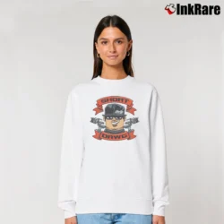 Women’s Short Dawg Hip Hop Graphic Relaxed Sweatshirt in white | Soft, Laid-Back Vibe