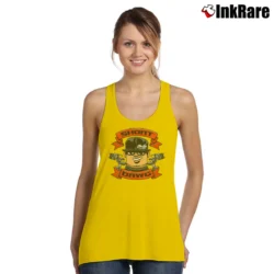 Women’s Short Dawg Hip Hop Graphic Tank Top in yellow | Lightweight, Movement-Friendly
