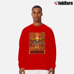 Men’s Shpongle Red Rocks 2019 Music Long-Sleeve Shirt in red | Sleek, Lightweight, Year-Round Wear