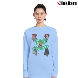 Women’s Shrek Bog Squad Long-Sleeve Top in light blue | Sleek, Versatile, All-Season