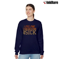 Women’s Sick Kicks Nike Vapormax Sunset Relaxed Sweatshirt in navy | Soft, Laid-Back Vibe