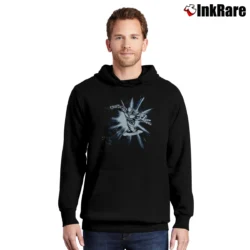 Men’s Silver Surfer Marvel Classic Pullover Hoodie in black | Cozy, Durable, Modern Fit