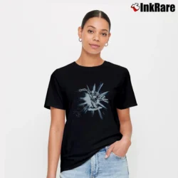 Women’s Silver Surfer Marvel Classic Signature T-Shirt in black | Soft, Flattering Fit