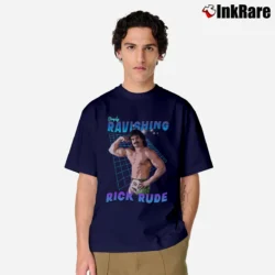 Men’s Simply Ravishing Rick Rude Classic T-Shirt in navy | Soft, Breathable Everyday Wear