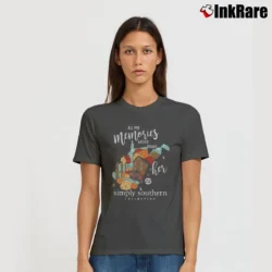 Women’s Simply Southern All My Memories Signature T-Shirt in charcoal | Soft, Flattering Fit