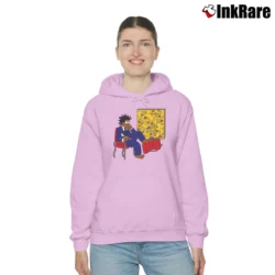 Women’s Simpsons Basquiat Classic Cozy Hoodie in light pink | Warm, Structured, Stylish