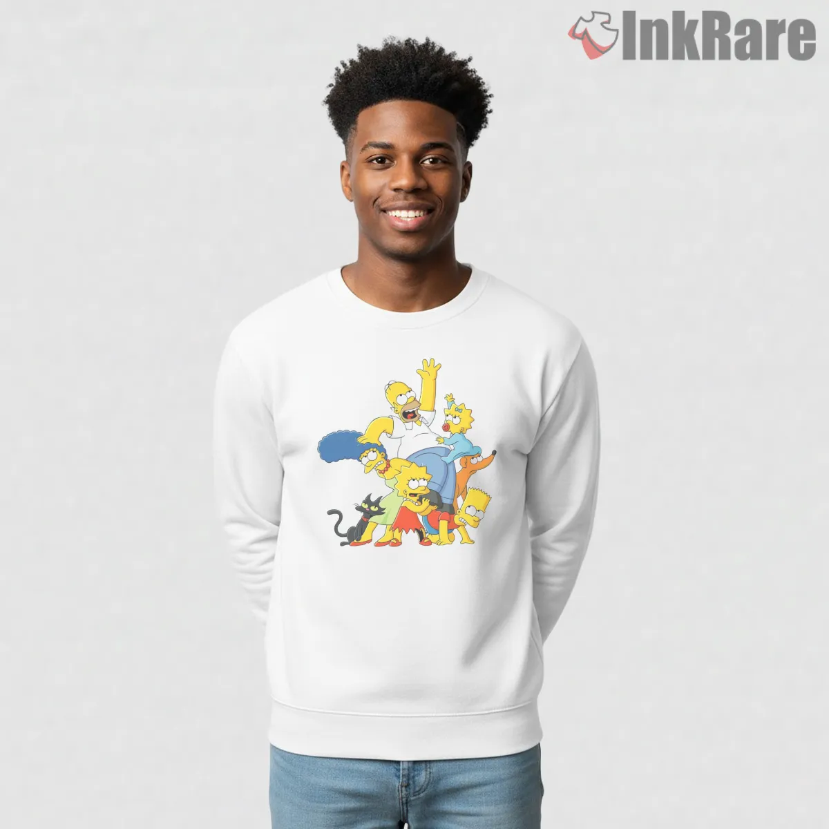 Simpsons Family Pyramid Chaos Stack Cartoon Shirt Simpsons Family Pyramid Chaos Stack Cartoon Shirt on graphic shirt for men graphic tee