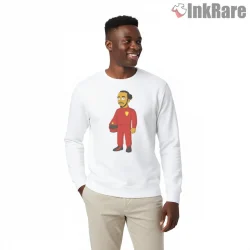 Simpsons Hamilton Musical Stage Crossover Character Shirt on graphic shirt for men graphic tee