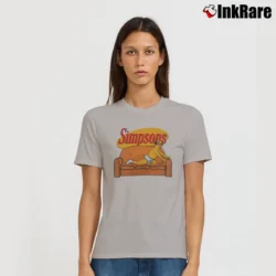 Women’s Simpsons Seinfeld Signature T-Shirt in sport grey | Soft, Flattering Fit