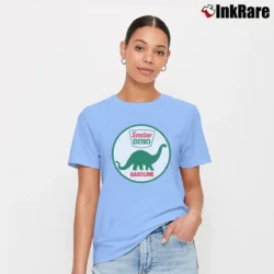 Women’s Sinclair Dino Classic Logo Signature T-Shirt in light blue | Soft, Flattering Fit