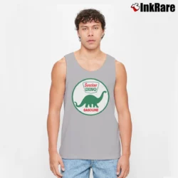 Men’s Sinclair Dino Classic Logo Tank Top in sport grey | Breathable, Active-Friendly Design