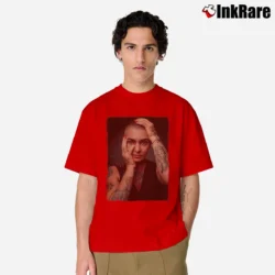 Men’s sinead o'connor vintage iconic 90s music Classic T-Shirt in red | Soft, Breathable Everyday Wear
